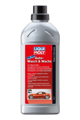 LIQUI MOLY 1542 Auto Wasch & Wachs - Szampon z woskiem 1L