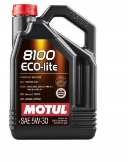 MOTUL 8100 ECO-LITE 5W-30 4L FORD GM 4718M / 6094M