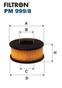 Filtron PM 999/8 Filtr paliwa