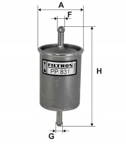 Filtron PP 831 Filtr paliwa