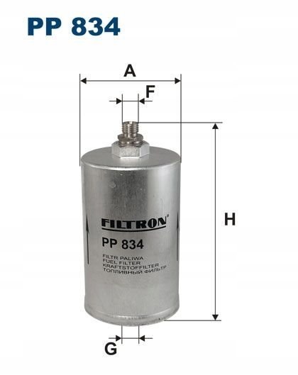 Filtron PP 834 Filtr paliwa