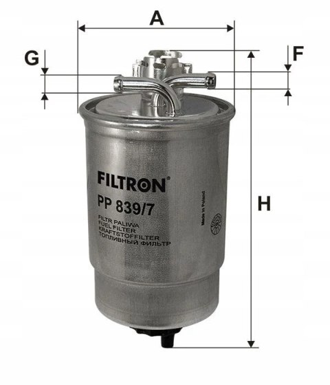 Filtron PP 839/7 Filtr paliwa