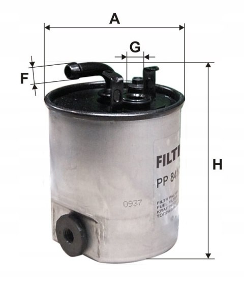 Filtron PP 841/3 Filtr paliwa