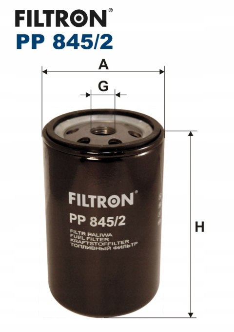 Filtron PP 845/2 Filtr paliwa