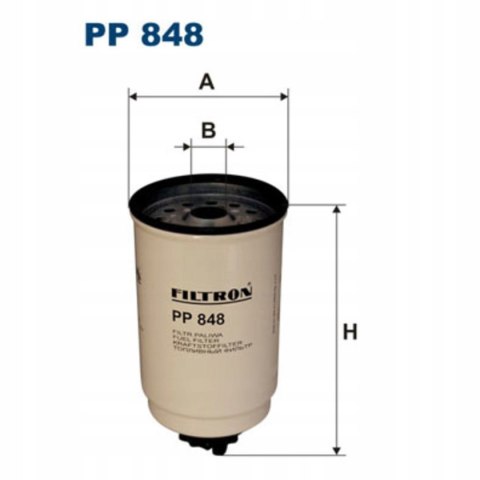 Filtron PP 848 Filtr paliwa