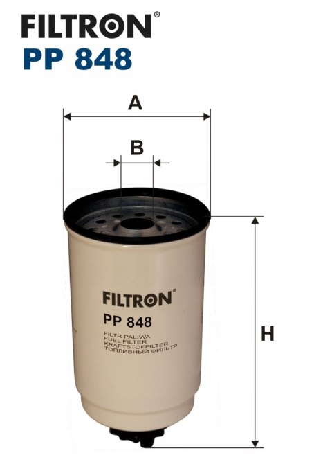 Filtron PP 848 Filtr paliwa
