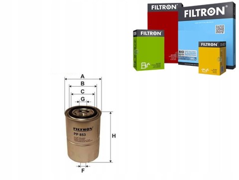 Filtron PP 853 Filtr paliwa