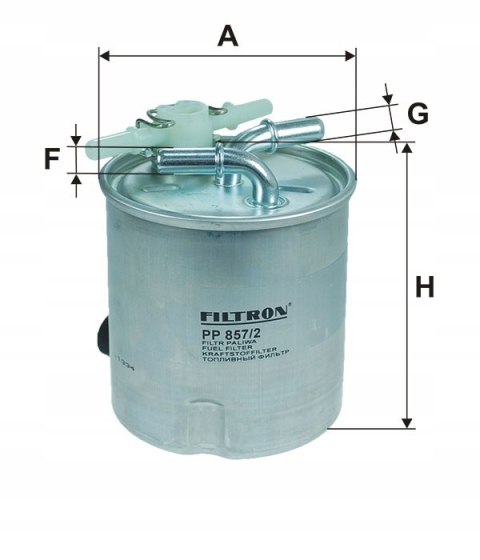 Filtron PP 857/2 Filtr paliwa