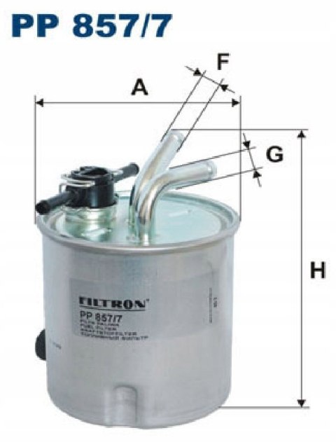 Filtron PP 857/7 Filtr paliwa