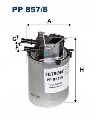 Filtron PP 857/8 Filtr paliwa