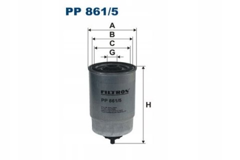 Filtron PP 861/5 Filtr paliwa