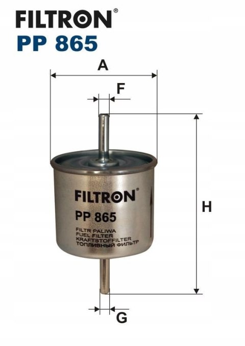 Filtron PP 865 Filtr paliwa