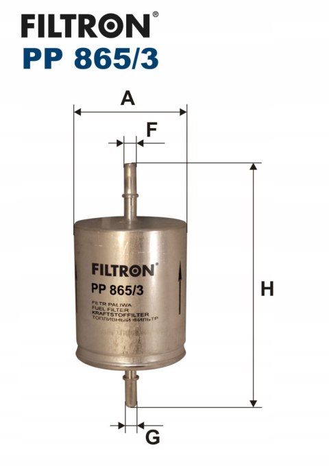 Filtron PP 865/3 Filtr paliwa