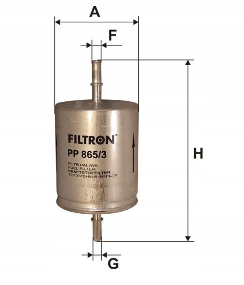 Filtron PP 865/3 Filtr paliwa