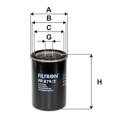 Filtron PP 879/2 Filtr paliwa