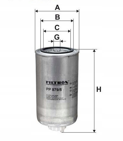 Filtron PP 879/5 Filtr paliwa