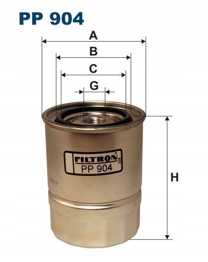Filtron PP 904 Filtr paliwa