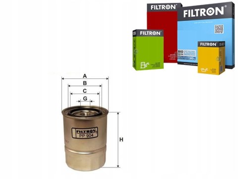 Filtron PP 904 Filtr paliwa