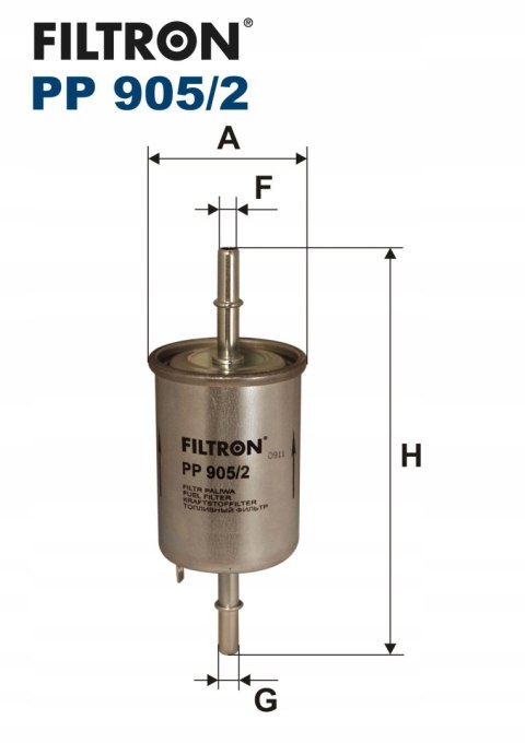 Filtron PP 905/2 Filtr paliwa