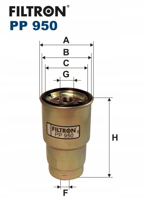 Filtron PP 950 Filtr paliwa