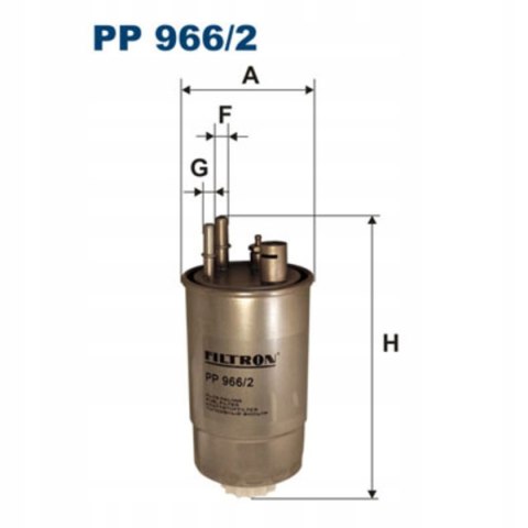Filtron PP 966/2 Filtr paliwa