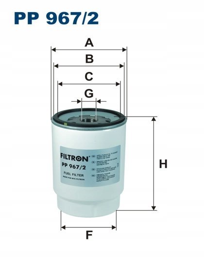 Filtron PP 967/2 Filtr paliwa