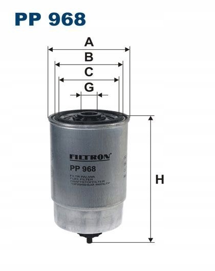Filtron PP 968 Filtr paliwa