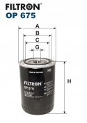 Filtr oleju FILTRON OP 675
