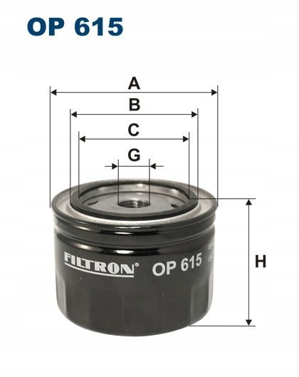 Filtron OP 632/4 Filtr oleju