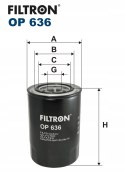 Filtron OP 636 Filtr oleju