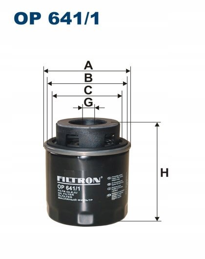 Filtron OP 641/1 Filtr oleju