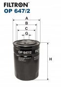 Filtron OP 647/2 Filtr oleju
