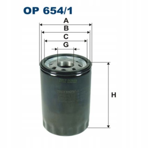 Filtron OP 654/1 Filtr oleju