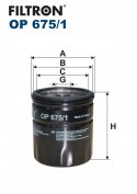 Filtron OP 675/1 Filtr oleju
