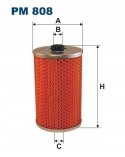 Filtron PM 808 Filtr paliwa