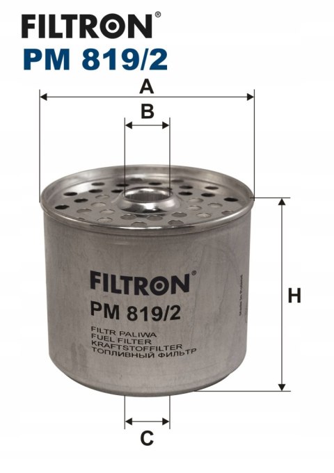 Filtron PM 819/2 Filtr paliwa