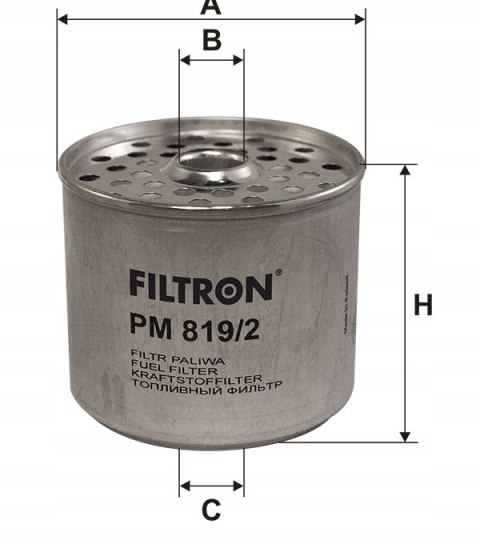 Filtron PM 819/2 Filtr paliwa