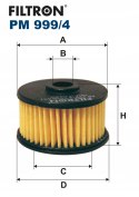 Filtron PM 999/4 Filtr paliwa