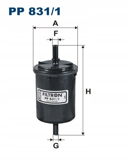 Filtron PP 831/1 Filtr paliwa