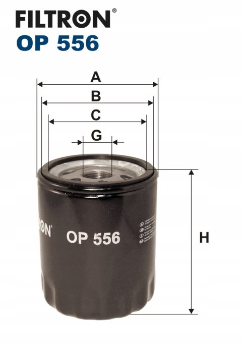 Filtron OP 556 Filtr oleju