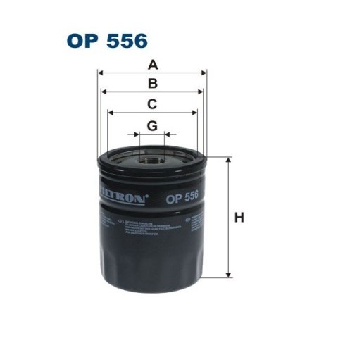 Filtron OP 556 Filtr oleju