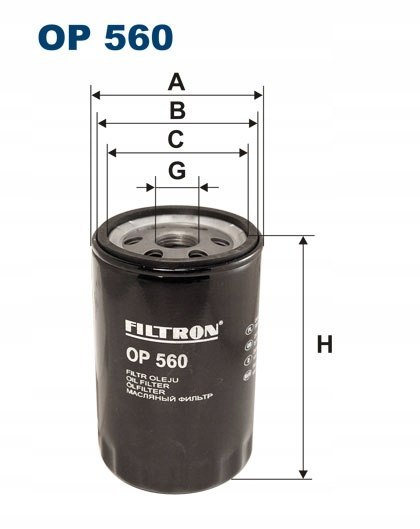 Filtron OP 560 Filtr oleju