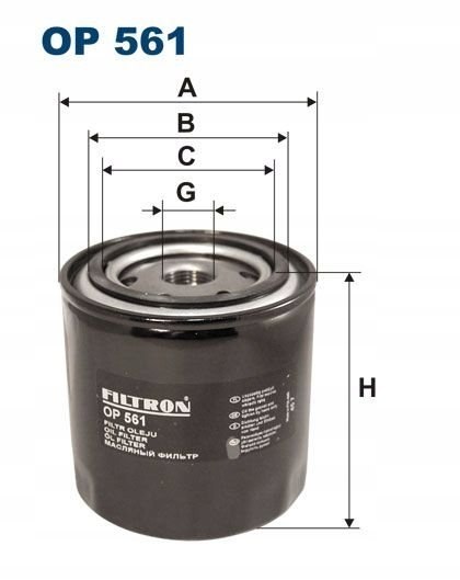 Filtron OP 561 Filtr oleju