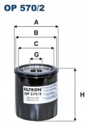 Filtron OP 570/2 Filtr oleju