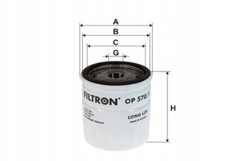 Filtron OP 573 Filtr oleju
