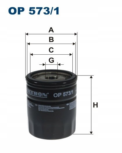 Filtron OP 573/1 Filtr oleju