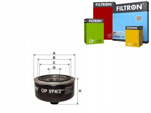 Filtron OP 574/2 Filtr oleju