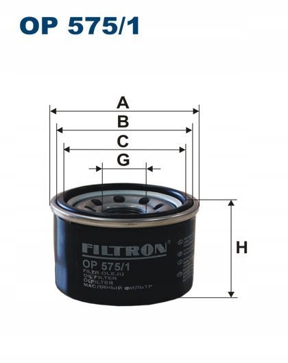 Filtron OP 575/1 Filtr oleju