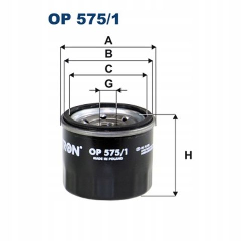 Filtron OP 575/1 Filtr oleju
