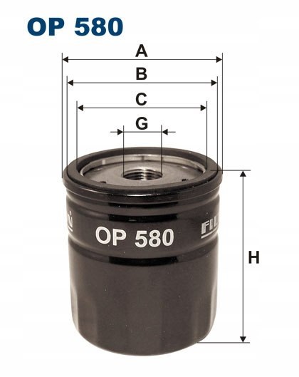 Filtron OP 580 Filtr oleju
